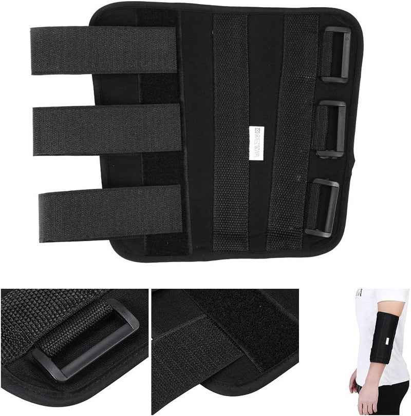 woobles Elbow Support PM Night Splint, Hinged Elbow Arm Forarm Braces Support Splint Orthosis Orthotics Band Pad Belt Adjustable Immobilizer Strap Wrap Sleeve Protector (M) - Image 5